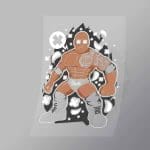 DCPC0353 The Rock Direct To Film Transfer Mock Up