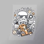 DCPC0363 Trooper Formula Racer Direct To Film Transfer Mock Up