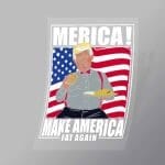 DCPC0369 Trump Burger Direct To Film Transfer Mock Up