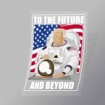 DCPC0375 Trumpstronaut Direct To Film Transfer Mock Up