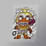 DCPC0378 Twisted Chica Direct To Film Transfer Mock Up