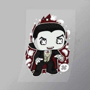 DCPC0395 Vlad Dracula Direct To Film Transfer Mock Up