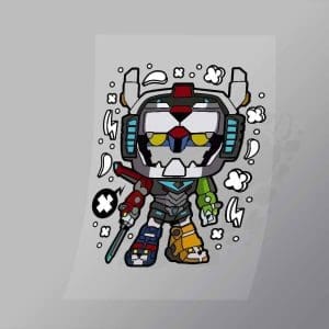 DCPC0396 Voltron Direct To Film Transfer Mock Up
