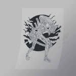 DCPC0406 Xenomorph Direct To Film Transfer Mock Up