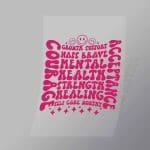 DCQA0018 Anxiety Word Art Direct To Film Transfer Mock Up