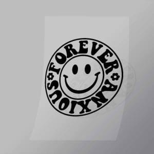 DCQA0028 Forver Anxious Direct To Film Transfer Mock Up