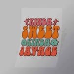 DCQF0026 Kinda Sweet Kinda Savage Direct To Film Transfer Mock Up