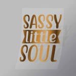 DCQS0045 Sassy Little Soul Direct To Film Transfer Mock Up