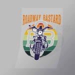 DCSB0074 Roadway Bastard Direct To Film Transfer Mock Up