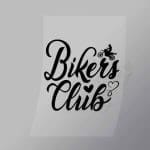 DCSB0169 Bikers Club Direct To Film Transfer Mock Up