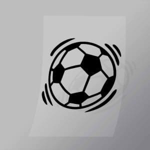 DCSC0001 Soccer Ball Direct To Film Transfer Mock Up