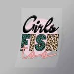 DCSF0021 Girls Fish Too Leopard Direct To Film Transfer Mock Up