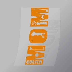 DCSG0025 Mom Golfer Direct To Film Transfer Mock Up