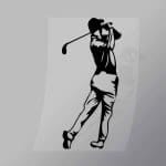 DCSG0058 Swing Silhouette Black Direct To Film Transfer Mock Up