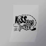 DCSG0138 Kiss My Putt Direct To Film Transfer Mock Up