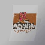 DCWC0027 Cowgirl Soul Direct To Film Transfer Mock Up