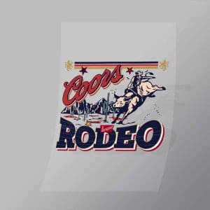 DCWC0041 Coors Rodeo Direct To Film Transfer Mock Up