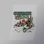 DCWC0067 Cowboy In Training Direct To Film Transfer Mock Up