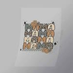 DCWC0069 Mama Repeated Direct To Film Transfer Mock Up